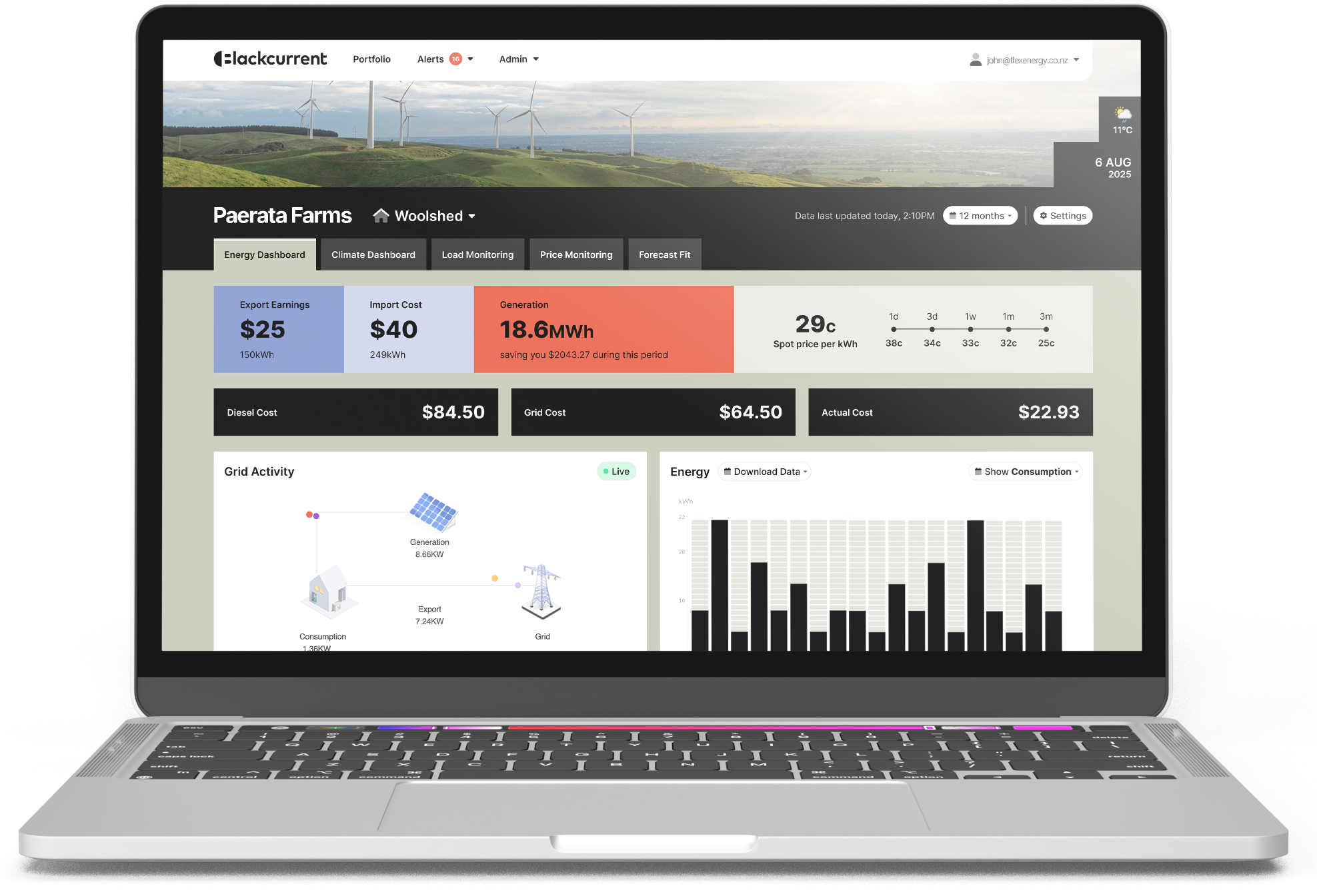 App screenshot